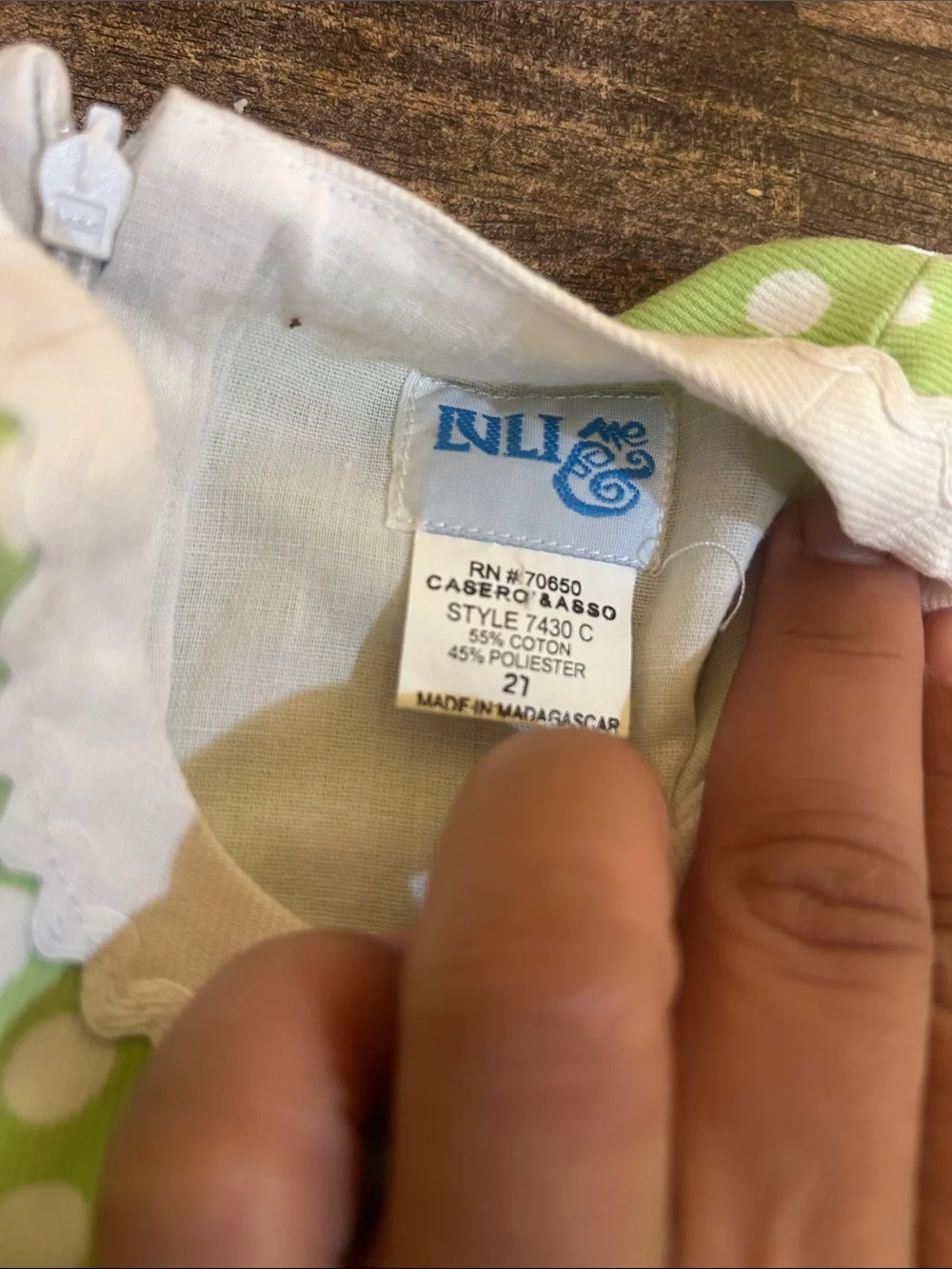 Lvli me light green